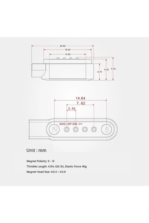 Sadece Wiky Watch 4 Plus Uyumludur Akıllı Çocuk Saati Smart Watch Mıknatıslı Şarj Kablosu - 3