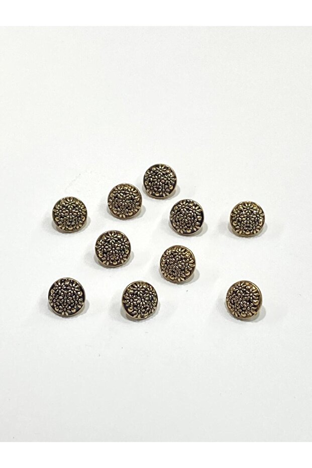 Blouse Button / Metal Blouse Button / 10 Pieces / Model 8