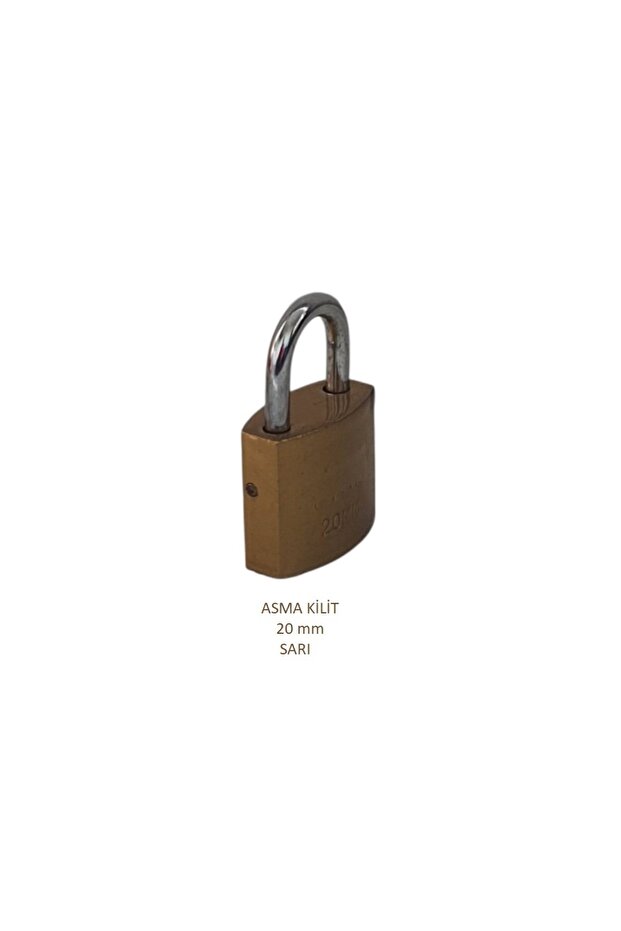 Asma Lock 20mm Yellow - 2