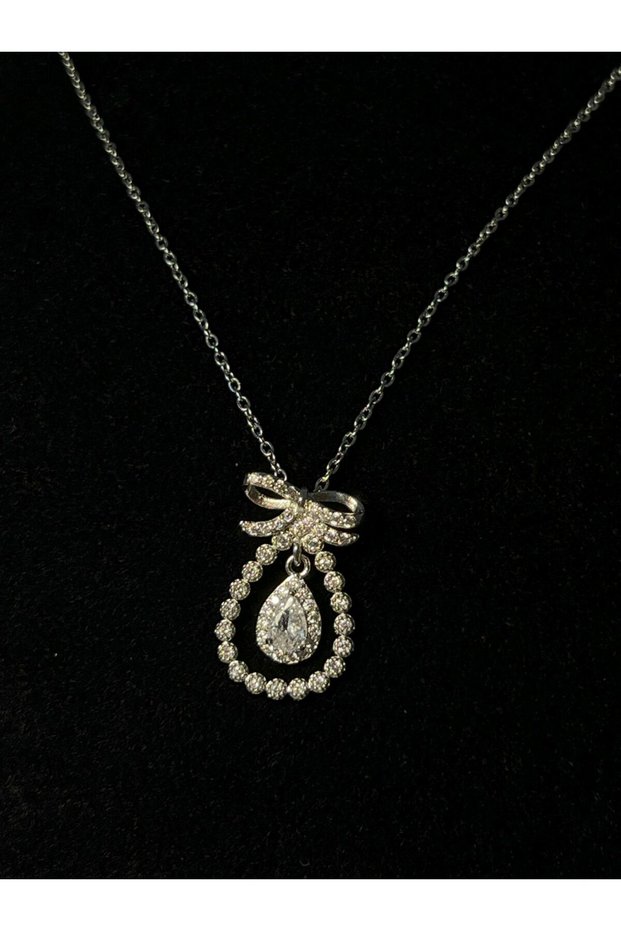Elegant Drop Stone Necklace