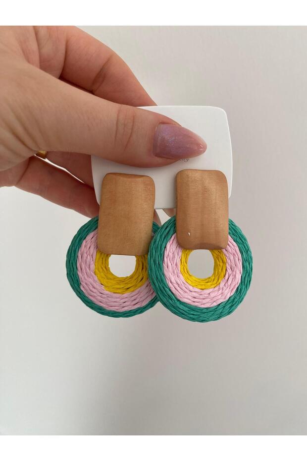 renkli küpe - 1