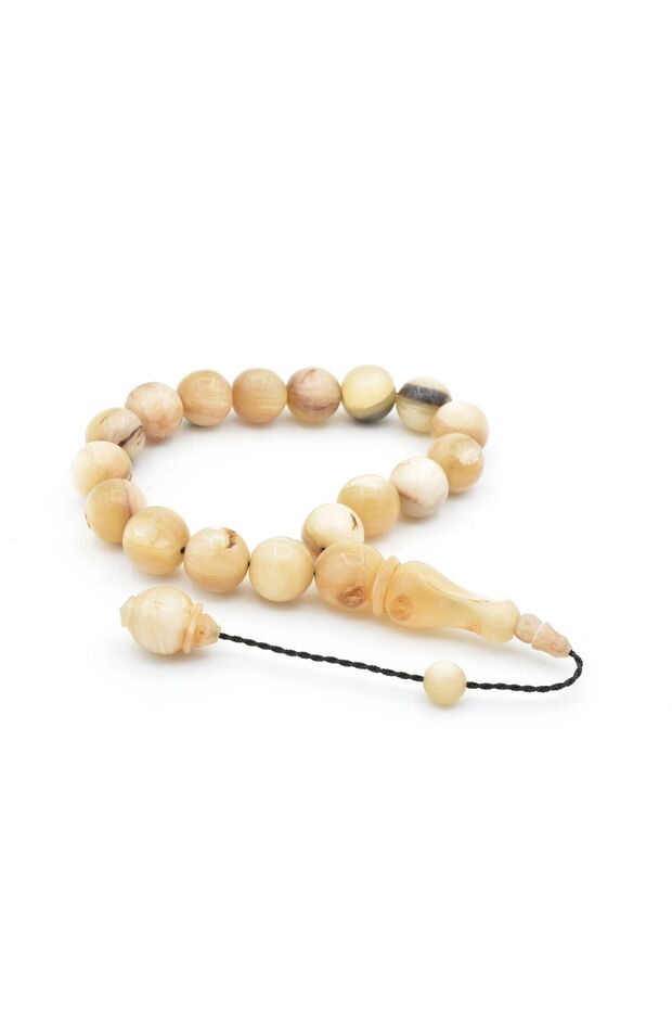 Master Craft System Sphere Cut Ram Horn Efe Mascot Prayer Beads