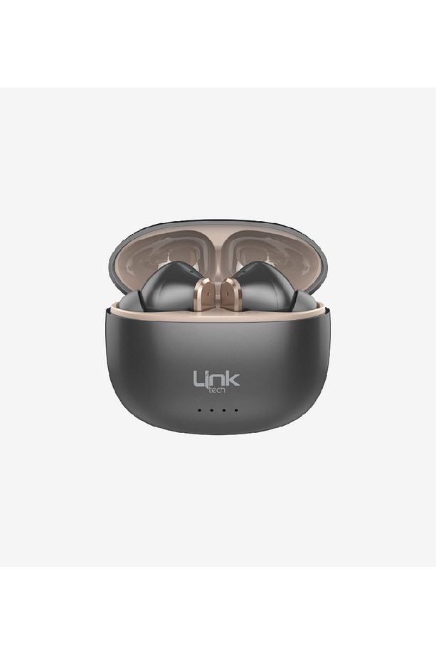 LİNK-TECH GRİ TRUE WİRELESS METAL KABLOSUZ KULAKLIK - 3