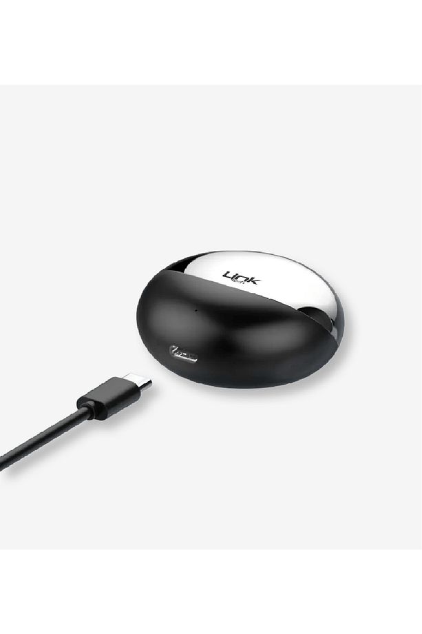 LİNK-TECH SİYAH TRUE WİRELESS EARDUS KABLOSUZ KULAKLIK - 2