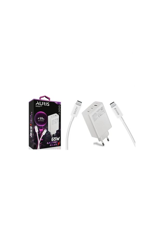 ARS-Ch65 65 Watt Usb To Type C Saliseli Ultra Fast Hızlı Şarj Aleti Seti - 2