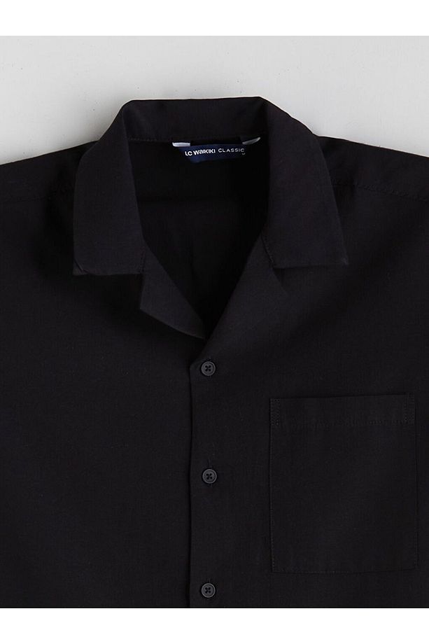 LCWAIKIKI Classic Regular Fit Modal Karışımlı Erkek Gömlek - 3