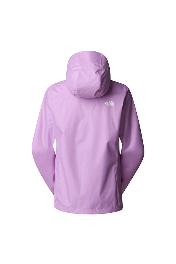 NF00A8BA0XO1-W QUEST JACKET - EU Mor Kapüşon Yaka Regular Fit Düz Kadın Yağmurluk - 5