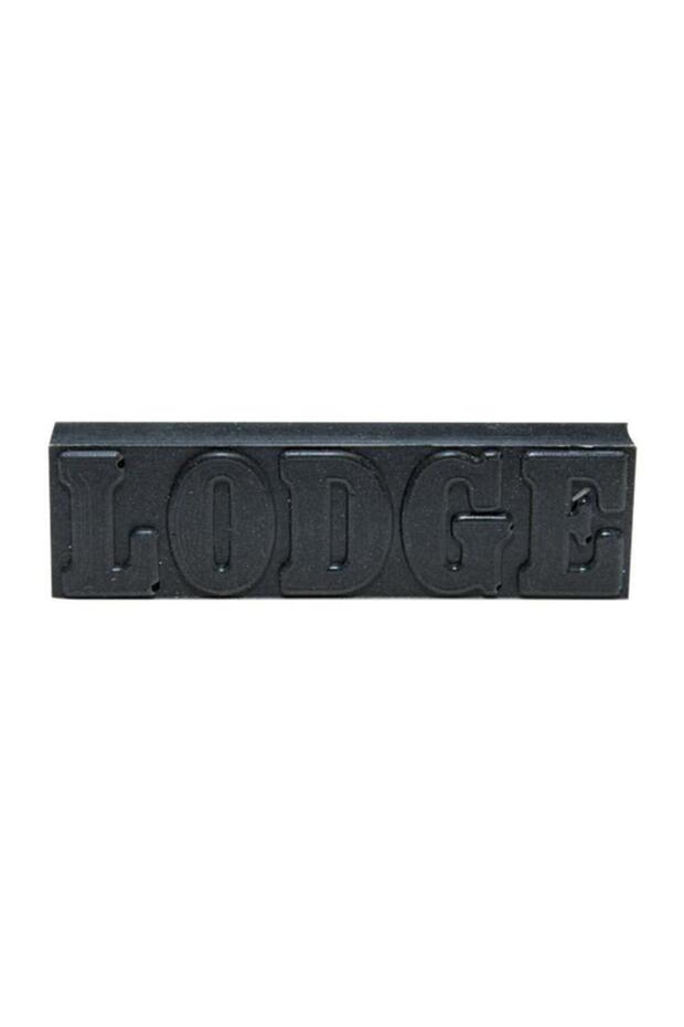 LODGE Rectangular Shaped Precision Tool Designed Cleaning Rust Eraser Black - 2