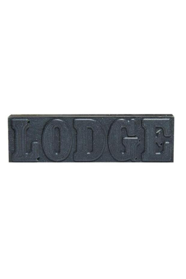 LODGE Rectangular Shaped Precision Tool Designed Cleaning Rust Eraser Black - 1