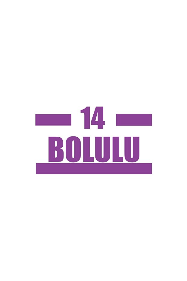14 Pieces Car Sticker 17X17 cm Purple