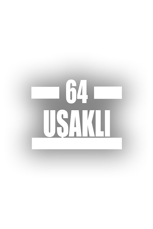 64 ملصق سيارة مزود بمصابيح 17x17 سم أبيض