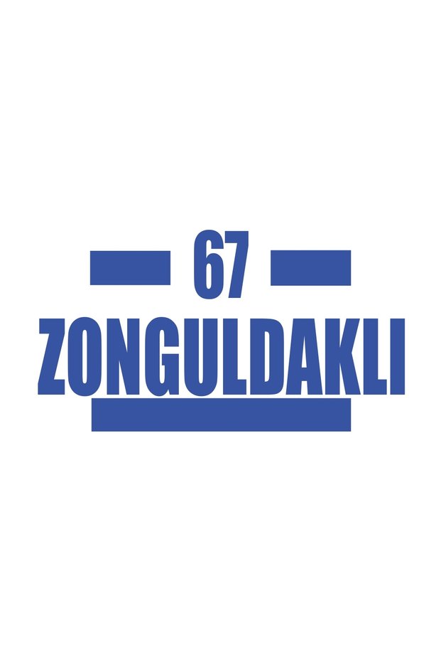 67 Zonguldaklı Car Sticker 17X17 cm Blue