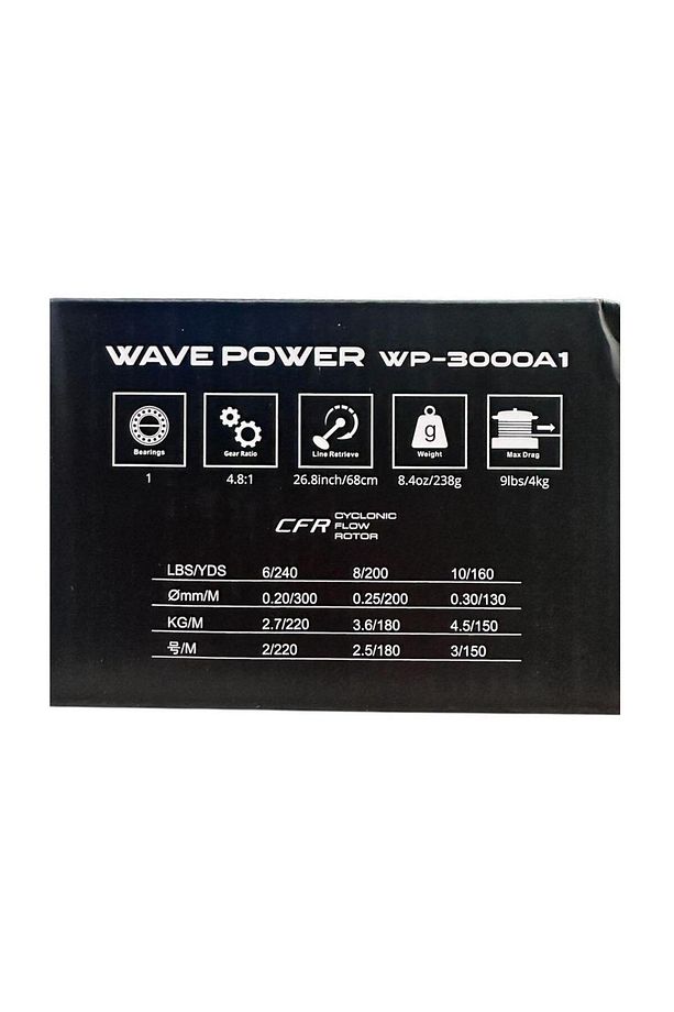 Wave Power WP-3000A1 Spin Olta Makinesi - 3