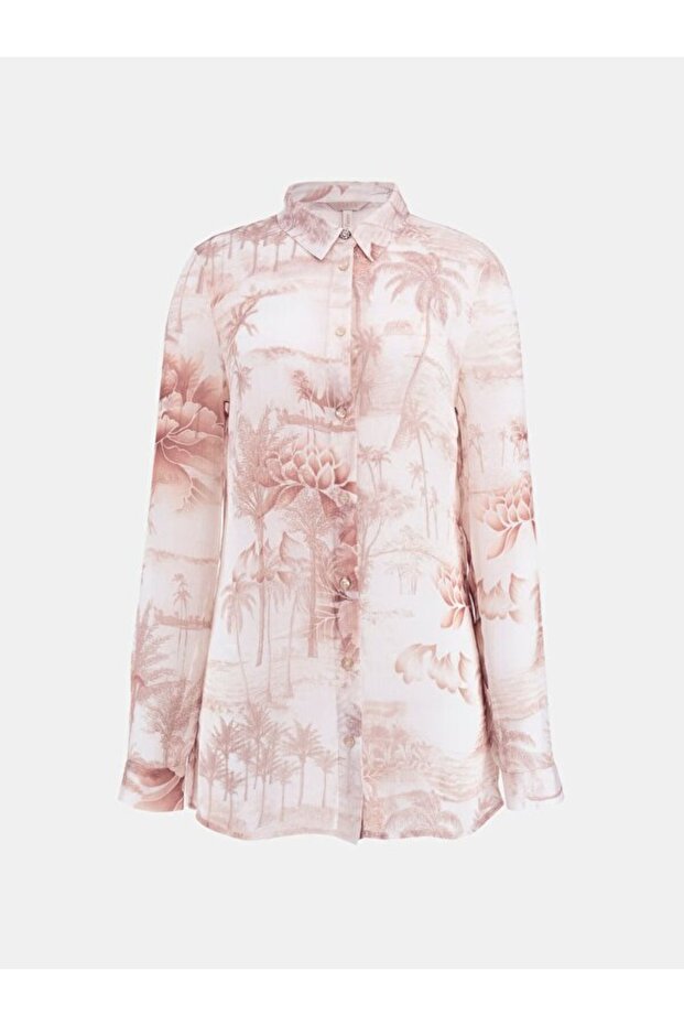 Ls Clouis Kadın Oversize Fit Gömlek - 4