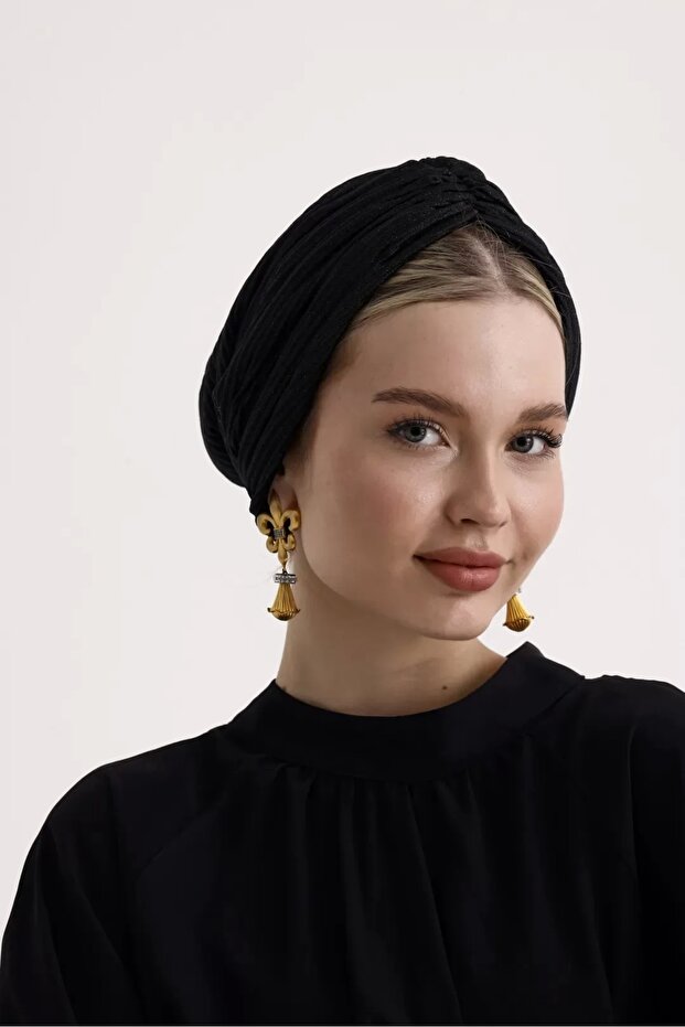 Piliseli Dolgusuz Bone Siyah - 3