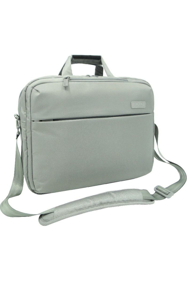 حقيبة عمل - تناسب الأجهزة مقاس 15 بوصة، لون رمادي - 1