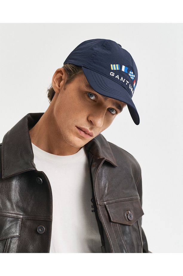 Unisex Lacivert Logolu Şapka - 1