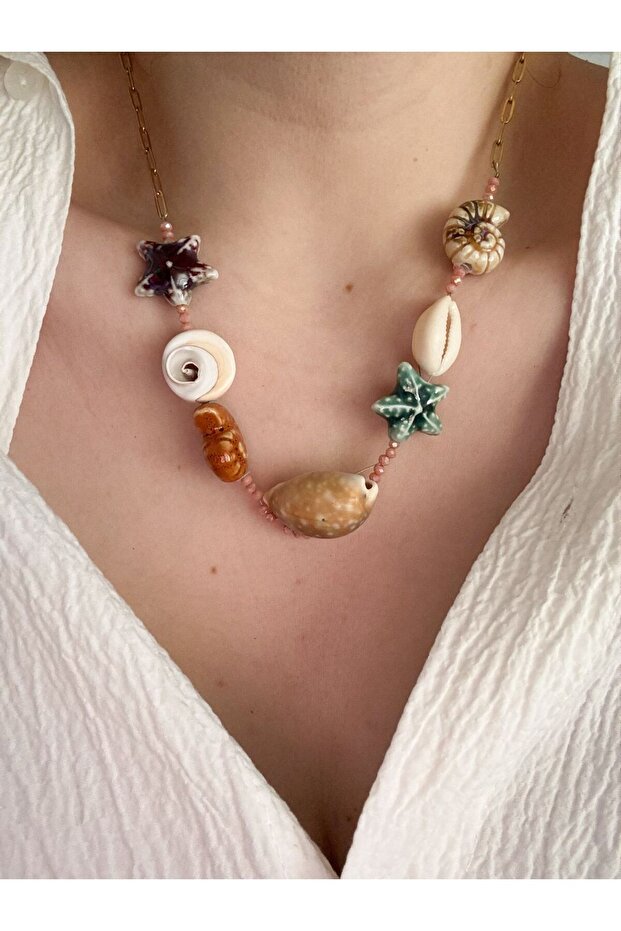 SEA SHELL NECKLACE - 1