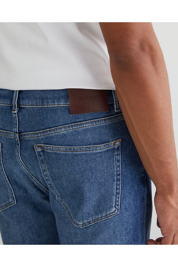 Erkek Mavi Regular Fit Şort - 5