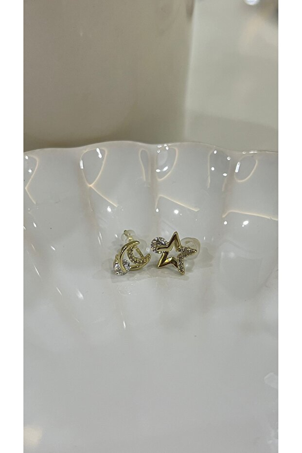 Ay Yıldızlı Küpe - 1