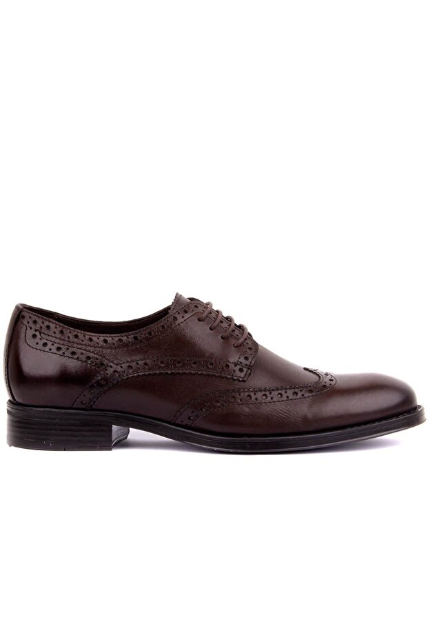 - Brown Leather Men's Casual Shoes 101-3534-686
