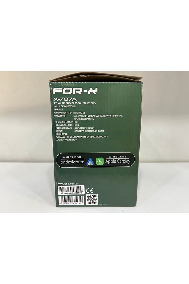 X-707A   UYUMLU ANDROİD 7 İNÇ DABIL TEYP 4/64 PRO - 2
