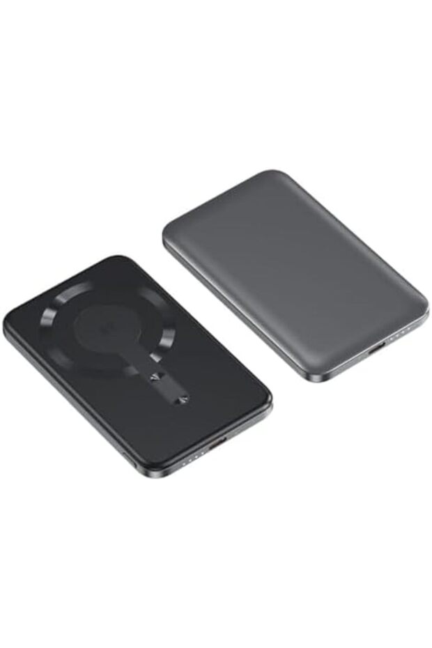 15W Magnetic Wireless Power Bank – 5000mAh, 20W PD Fast Charging, Ultra-Slim Design