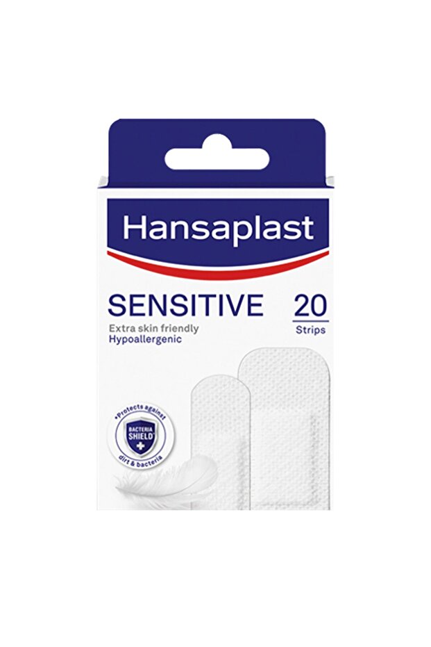 ضمادات طبية للبشرة الحساسة - 20 قطعة - 1