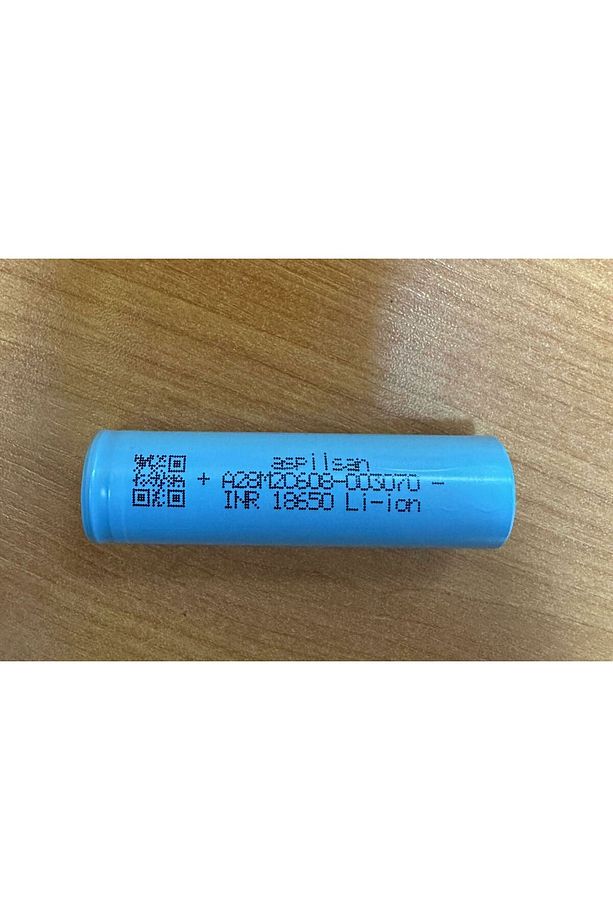 18650 ASPİLSAN 3.7 VOLT 2800MAH A28M2C608-003070 Lİ-ON ŞARJLI PİL DÜZ KAFA - 1