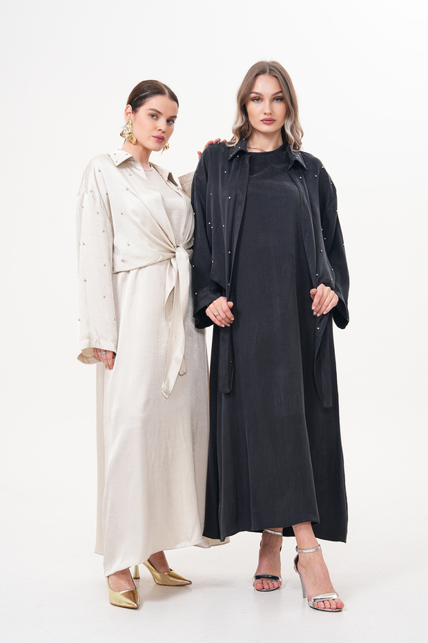 Elya Dress with Bolero Detail