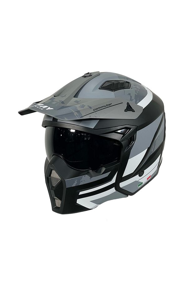 KASK SWAY SW X1 SEUL TRACK Black Grey - 4