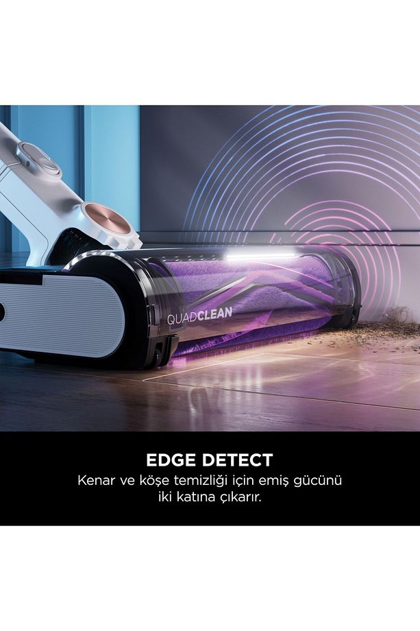 Detect Clean&empty Auto-Empty Sistemli Turbo Başlıklı Şarjlı Dikey Süpürge - 5