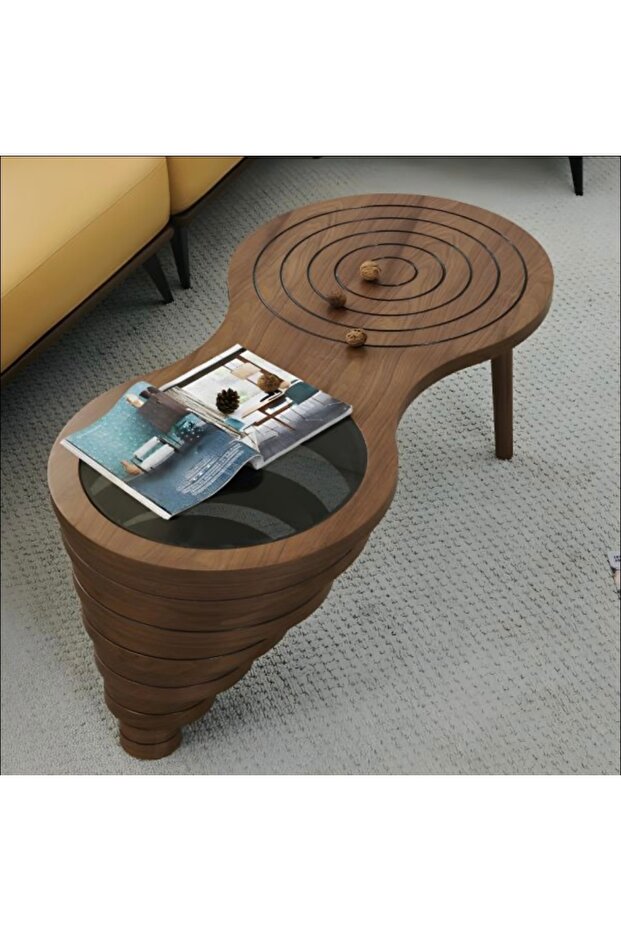 طاولة قهوة بتصميم مخروطي Y012 - 1