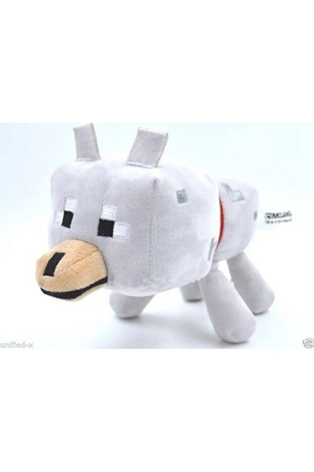 ذئب قطيفة 22 سم (شخصية الذئب) - 4