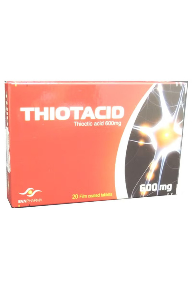 Thiotacid 600mg Tablets 20's - 1