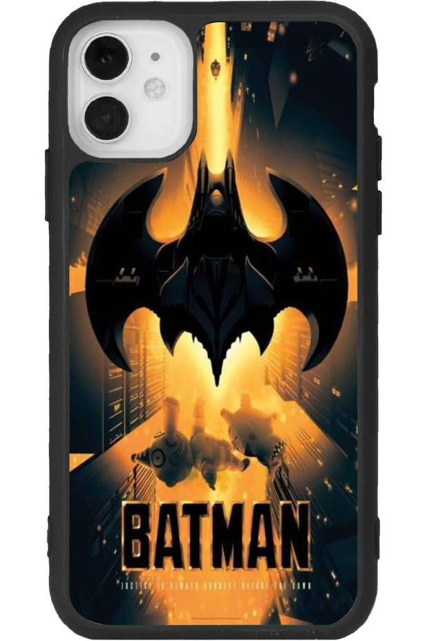 iPhone 12 Compatible Printed, Matte Black Color, Soft Silicone, Protective, Shock Absorbing Cover, Case
