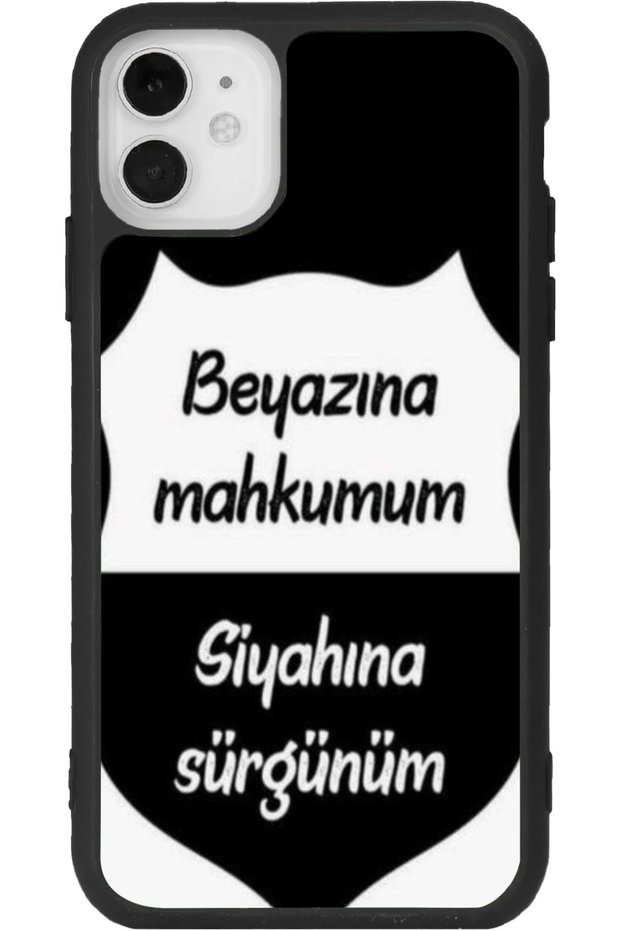 iPhone 12 Mini Compatible Printed, Matte Black Color, Soft Silicone, Protective, Shock Absorbing Cover, Case