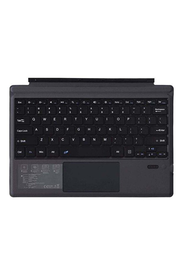 لوحة مفاتيح بلوتوث BG لأجهزة Microsoft Surface Pro 3/4/5/6/7 باللون الأسود