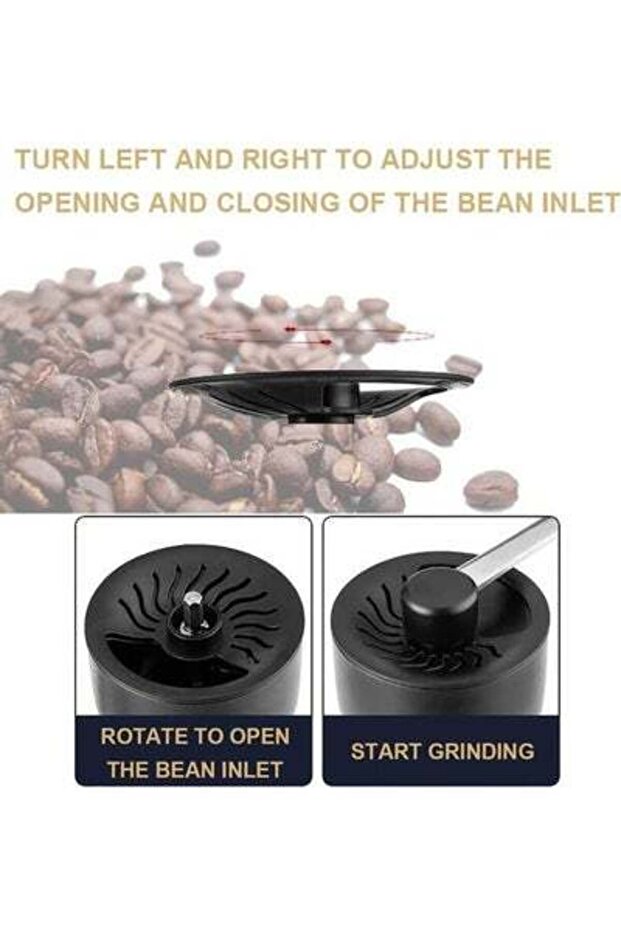 مطحنة قهوة يدوية متعددة الألوان - 5