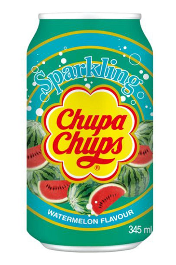 CHUPA CHUPS SPARKLİNG WATERMELON FLAVOUR 345 ML * 3'LÜ - 3