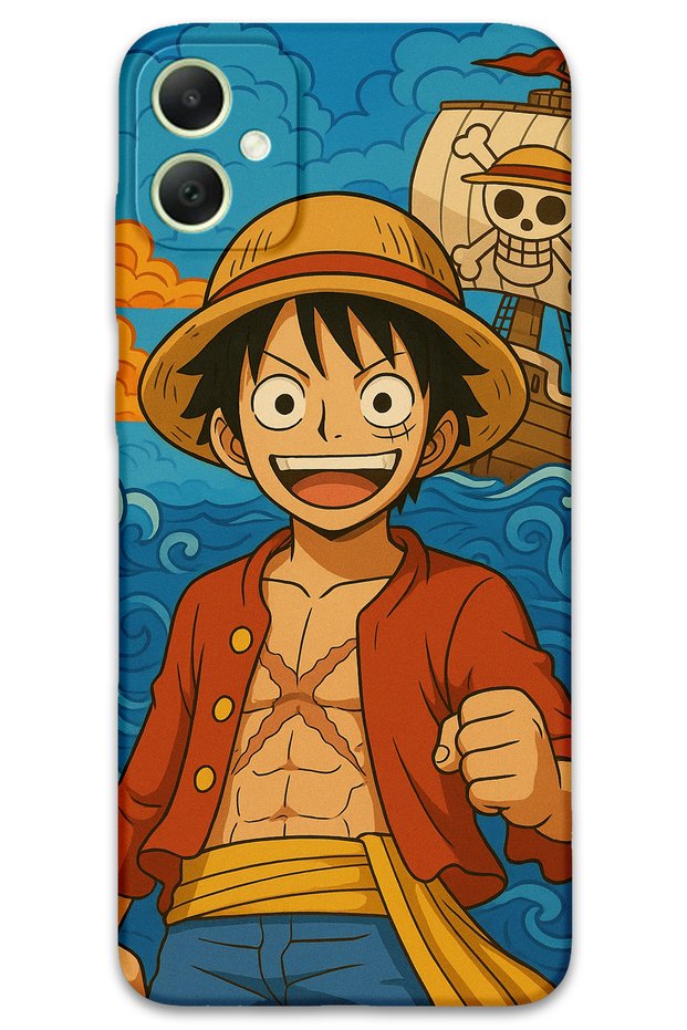 Galaxy A04E Compatible Anime Patterned Phone Case + Screen Protector - 5753