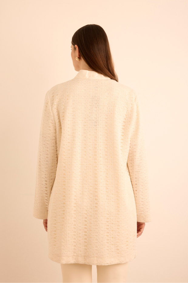 Cotton Dantel Hırka - 6