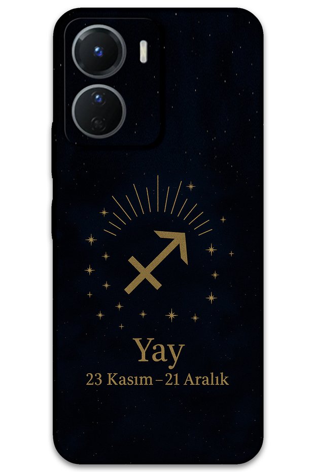 حافظة هاتف متوافقة مع Vivo Y16 على شكل برج القوس + واقي شاشة - 5776