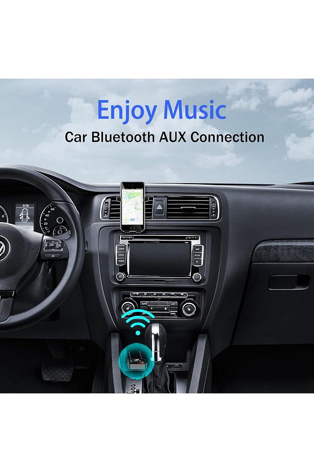 HI-FI için Bluetooth Adaptörü, Hoparlörler için Bluetooth Alıcısı (3,5 mm AUX, RCA, TF, NFC) C52 - 5