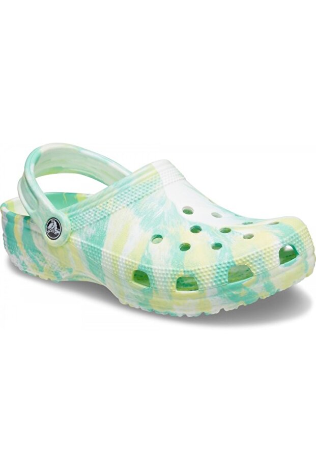 Saboti clasic marmorat - fistic/multicolor - 2