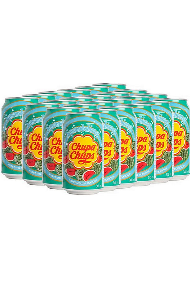 CHUPA CHUPS SPARKLİNG WATERMELON FLAVOUR 345 ML * 3'LÜ - 6