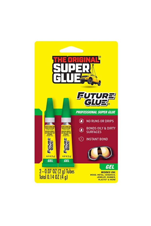 غراء جل متعدد الأغراض Future Super Strength مكون من قطعتين، 2 غرام