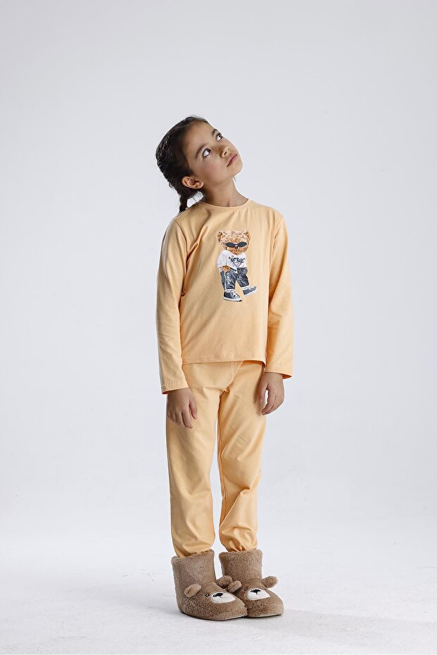 Baskılı Pijama Takımı - 4