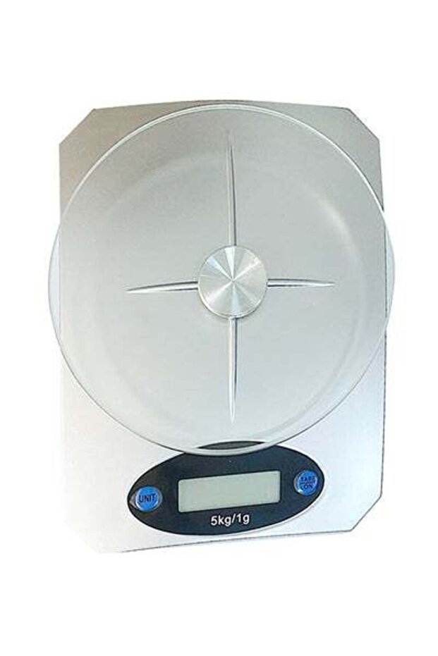 ميزان مطبخ رقمي فضي - 1