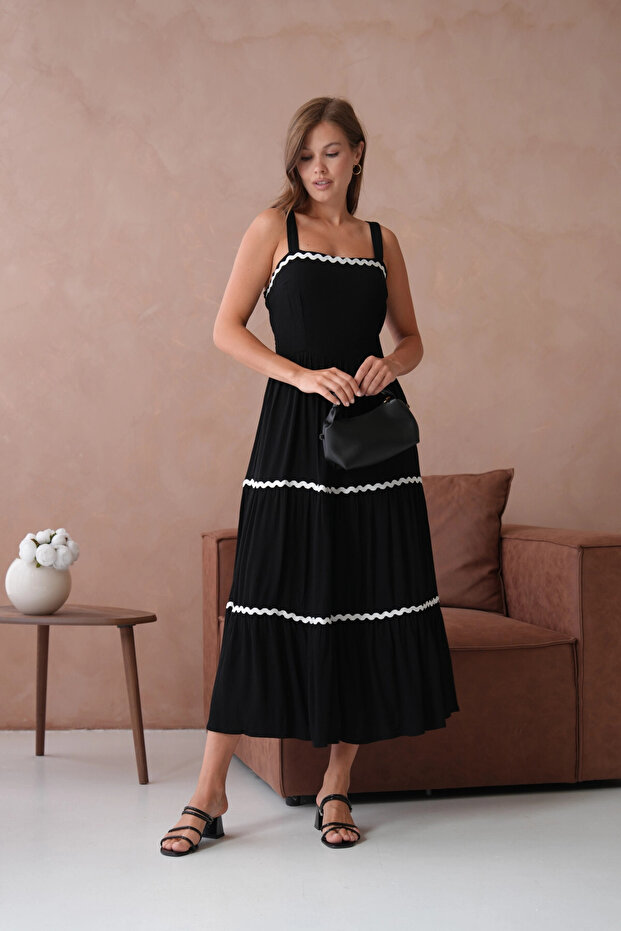 Rochie de vară cu bretele - 8